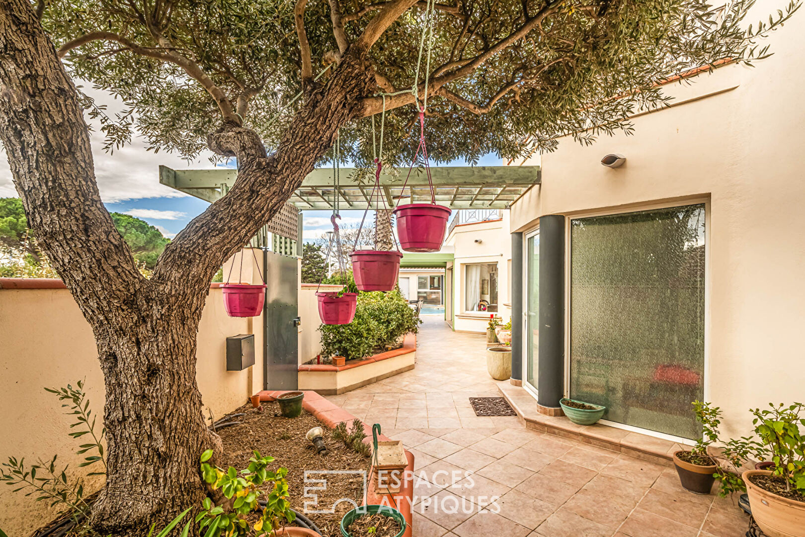 Maison d’architecte avec piscine à 200m de la plage