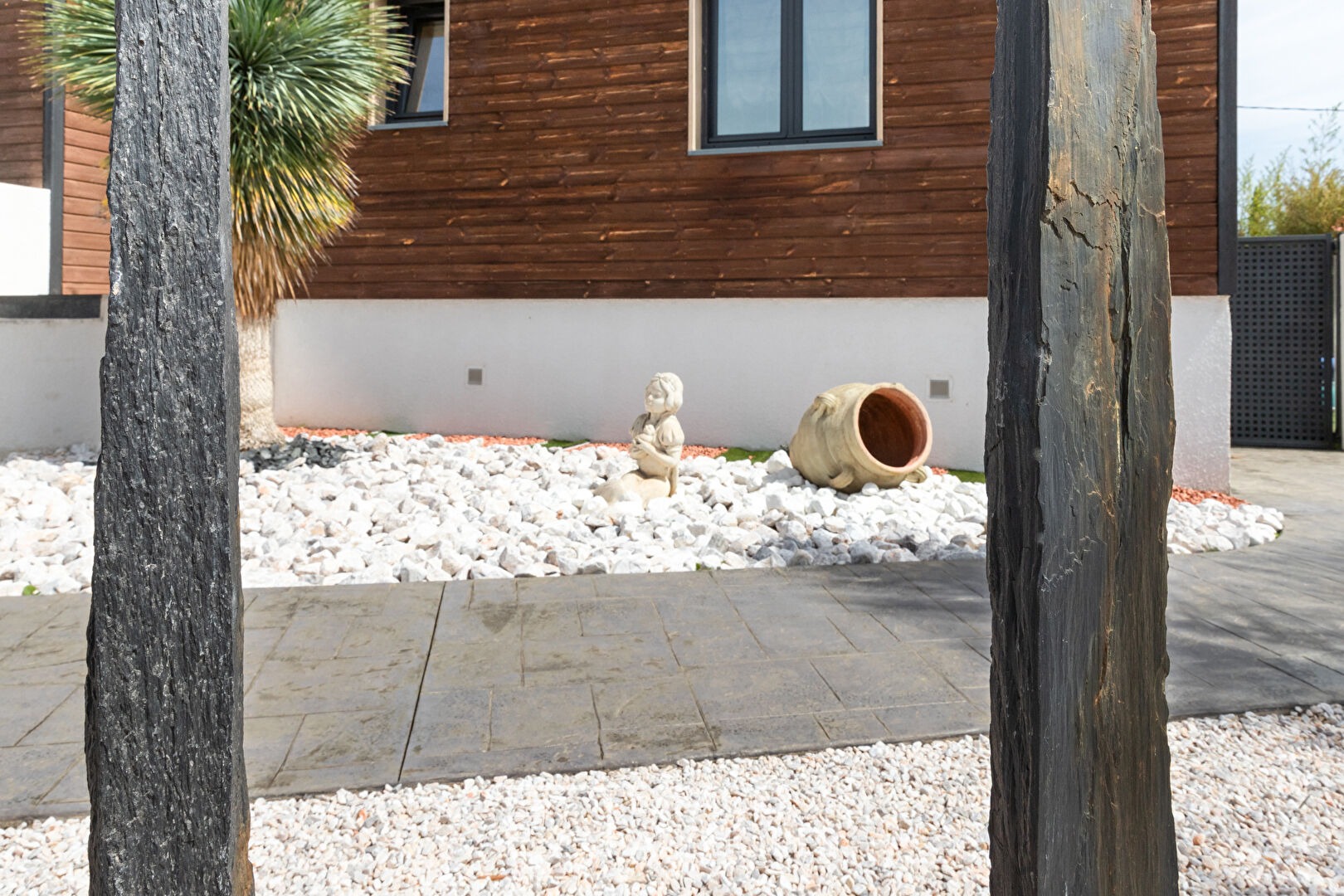 Superbe villa d’architecte en bois.