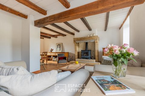 Chaleureuse et authentique maison de village