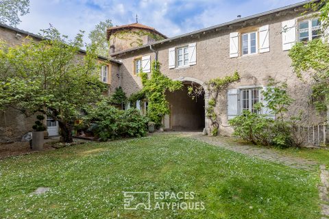 Character flat in a medieval castle