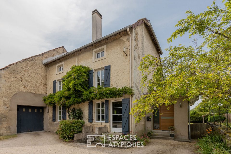 Ancien relais de poste et son jardin