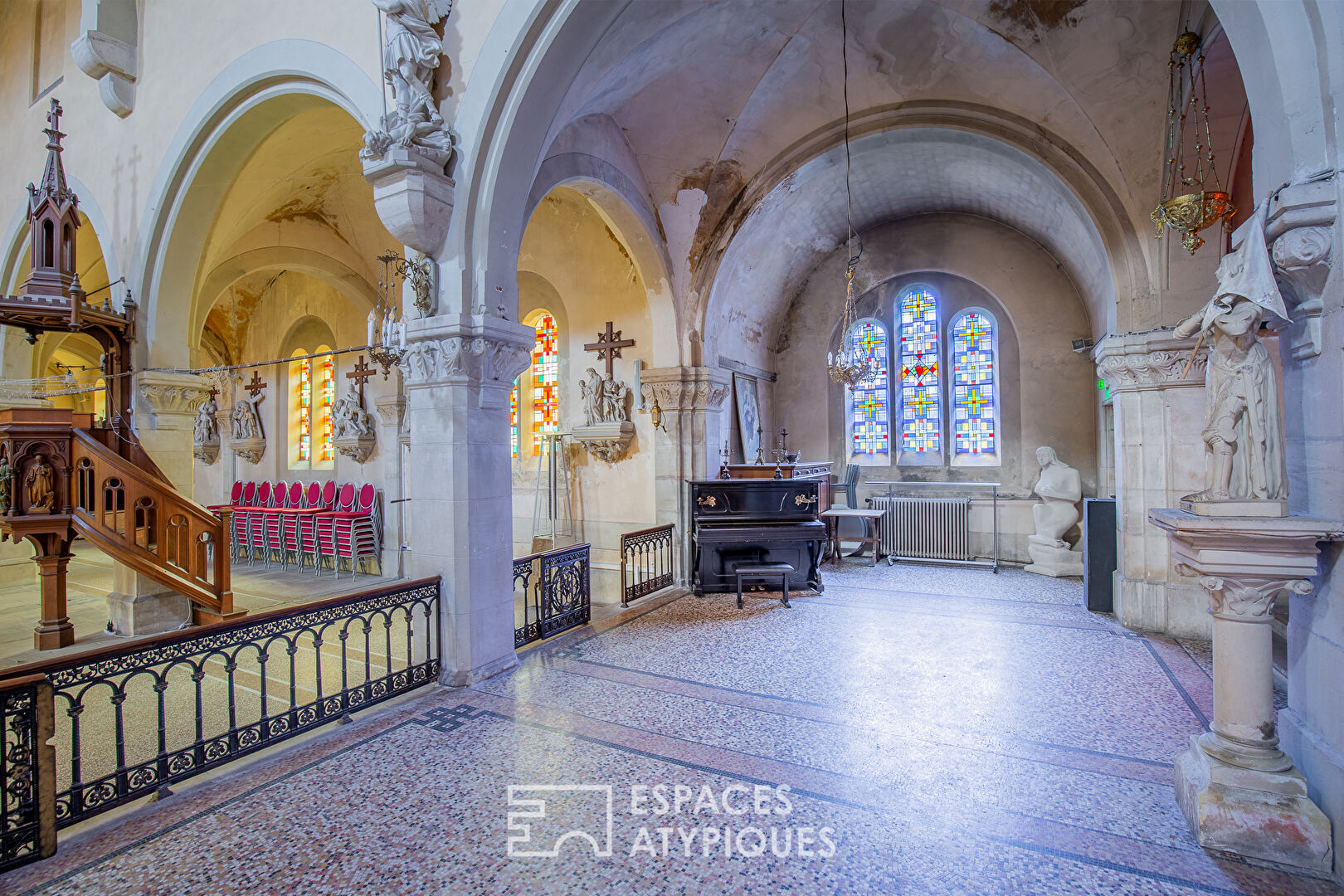 Deconsecrated chapel in the heart of the Hautes-Vosges mountains