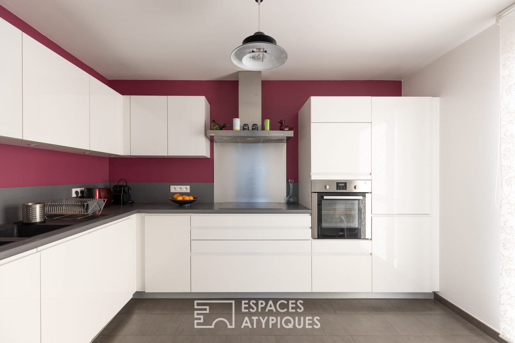 Top floor flat in the city centre