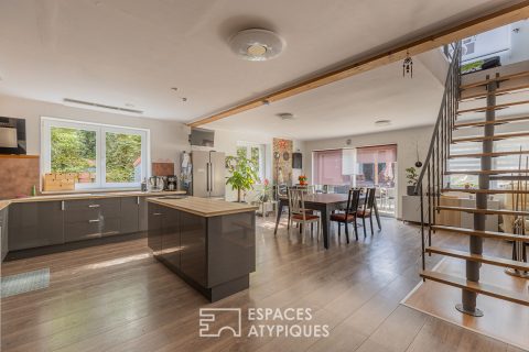 Maison familiale d’inspiration norvégienne