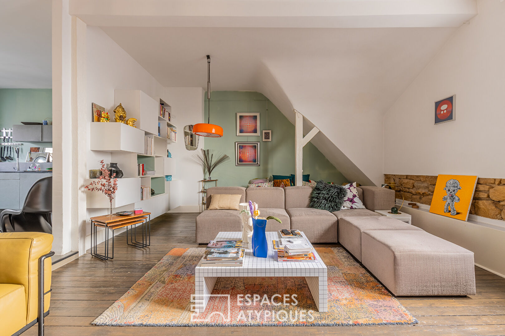 Renovated flat with character
