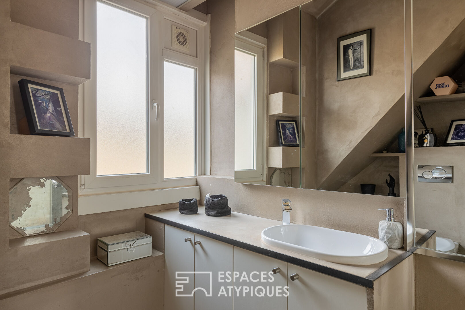 Renovated flat with character
