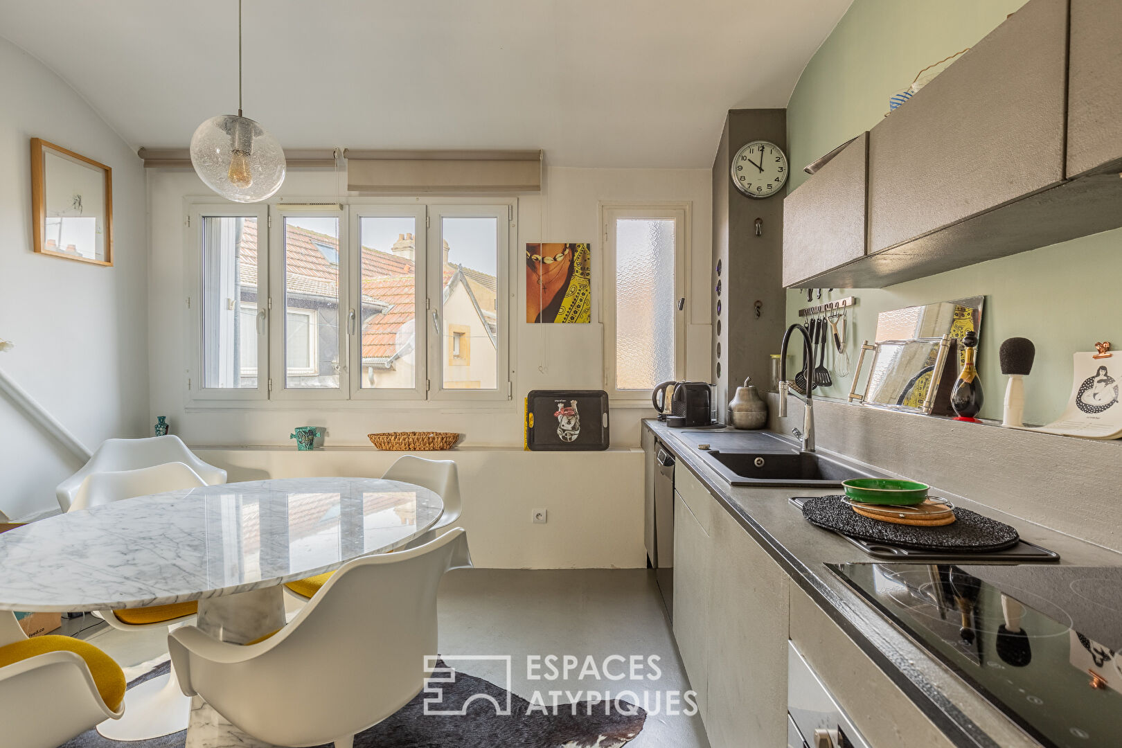 Renovated flat with character