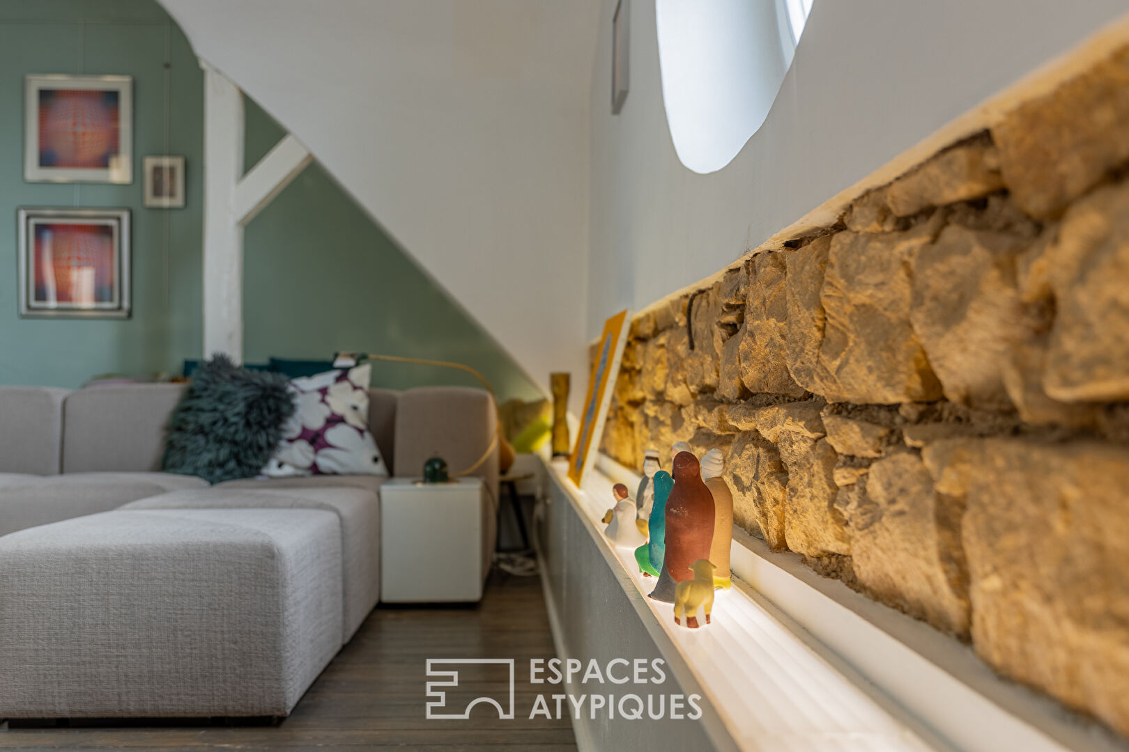 Renovated flat with character
