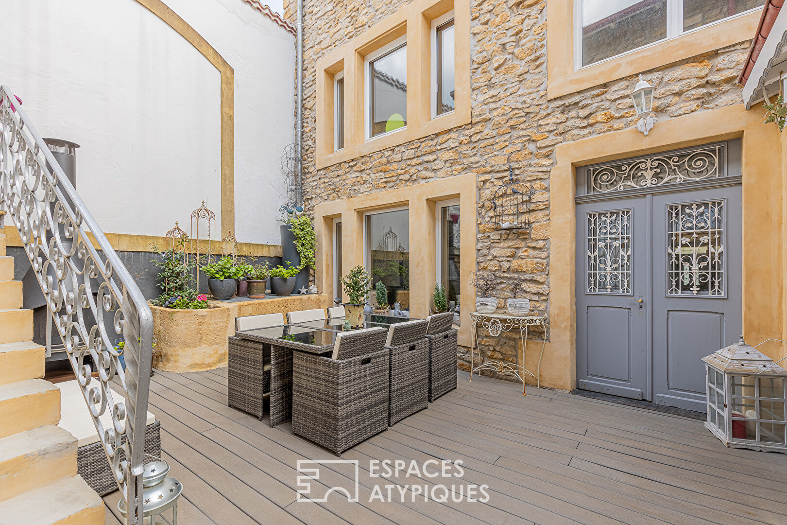 Maison bourgeoise d’exception et son jardin