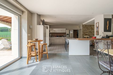Ancienne huilerie réinventée en propriété d’exception