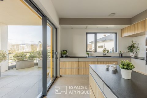 Elegant contemporary living on one level