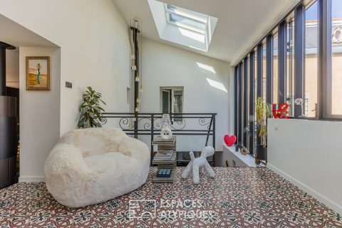 Elégante maison de ville et sa verrière
