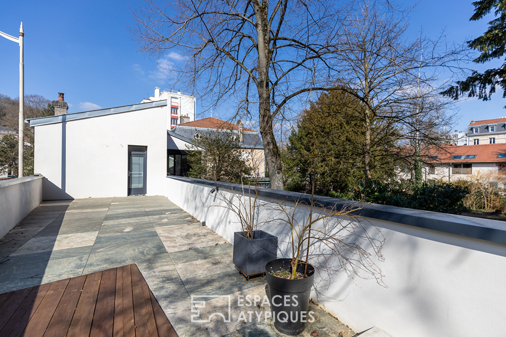Elégante maison de ville et sa verrière