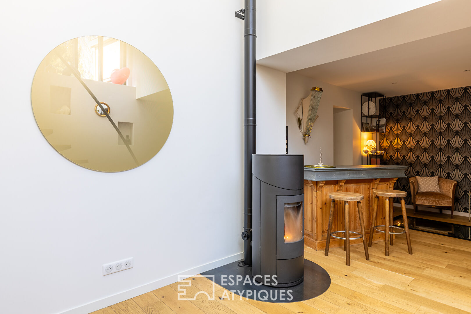 Elégante maison de ville et sa verrière