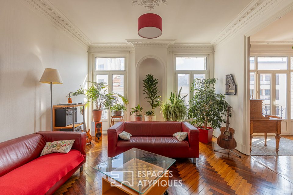 Appartement de charme dans un immeuble Art Nouveau