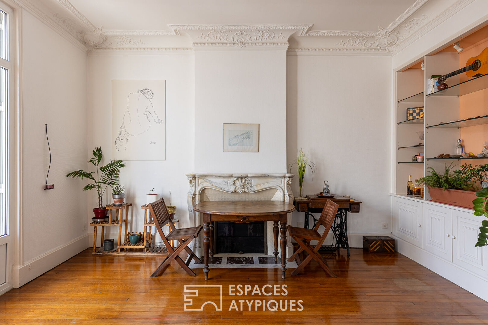 Appartement de charme dans un immeuble Art Nouveau