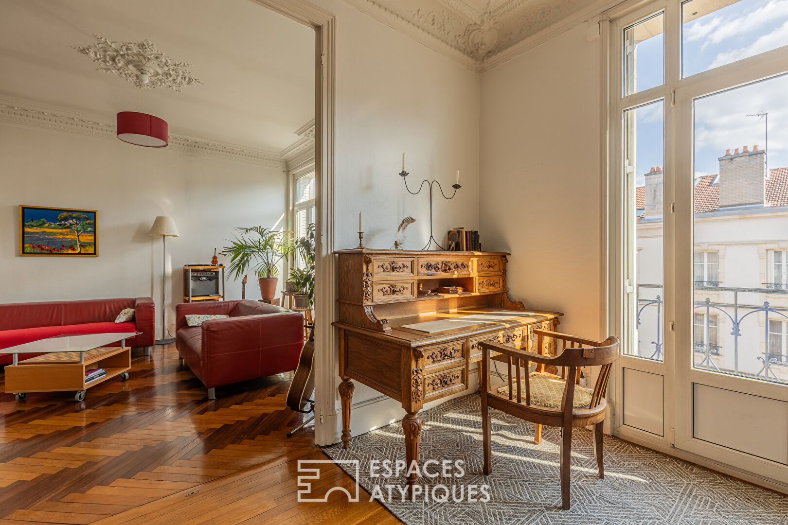 Appartement de charme dans un immeuble Art Nouveau