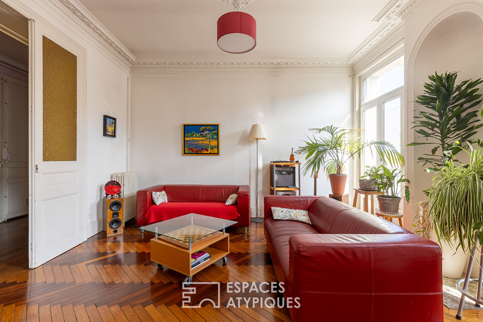 Appartement de charme dans un immeuble Art Nouveau
