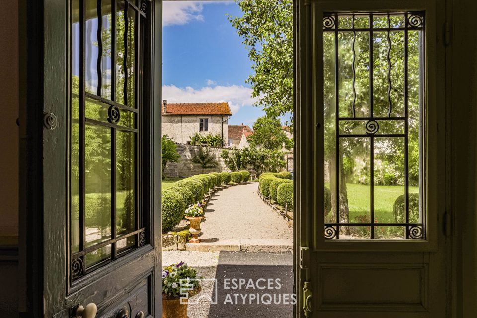 Domaine d'exception et son écrin de verdure