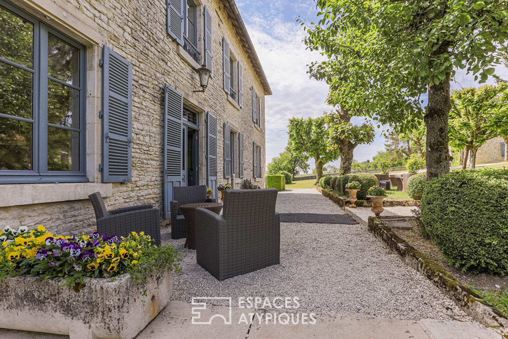 Domaine d’exception et son écrin de verdure