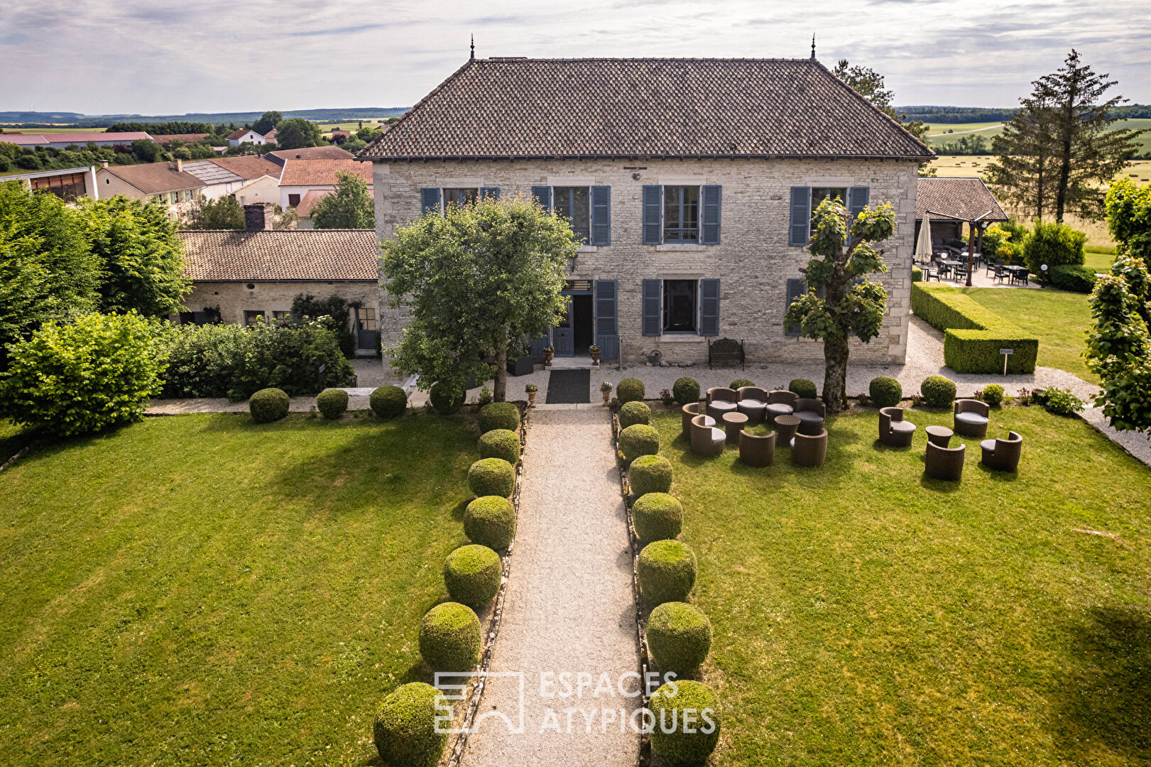 Domaine d’exception et son écrin de verdure