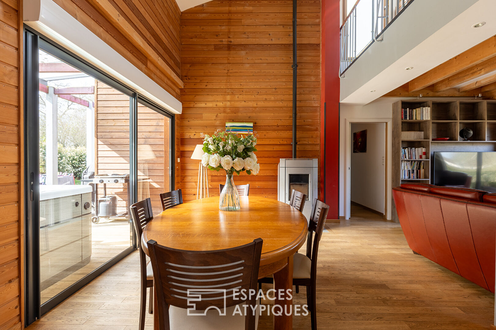 Eco-responsible house in the heart of nature