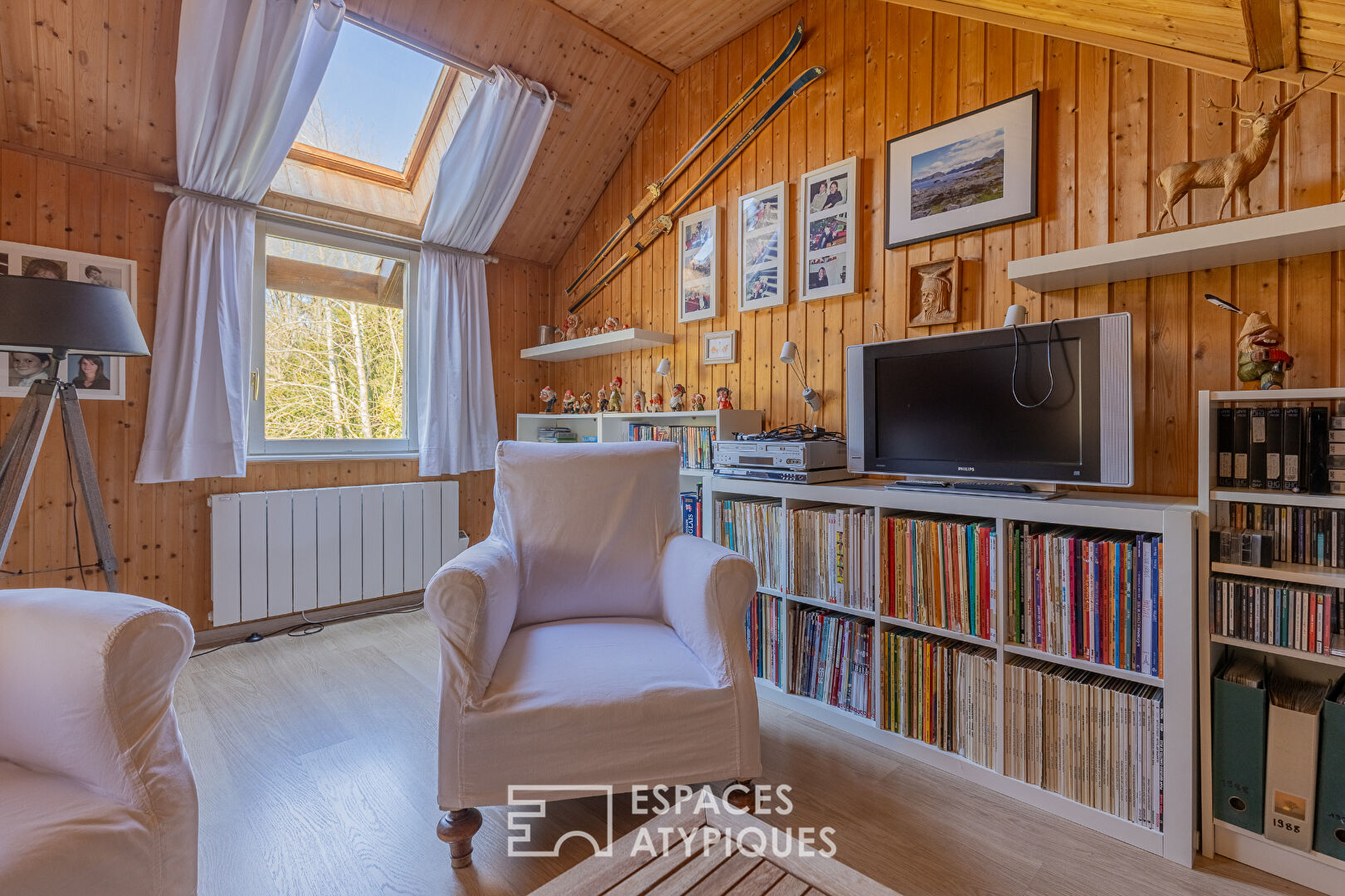 Maison d’architecte et son écrin de verdure paysager