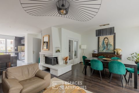 Maison familiale rénovée avec terrasse et jardin