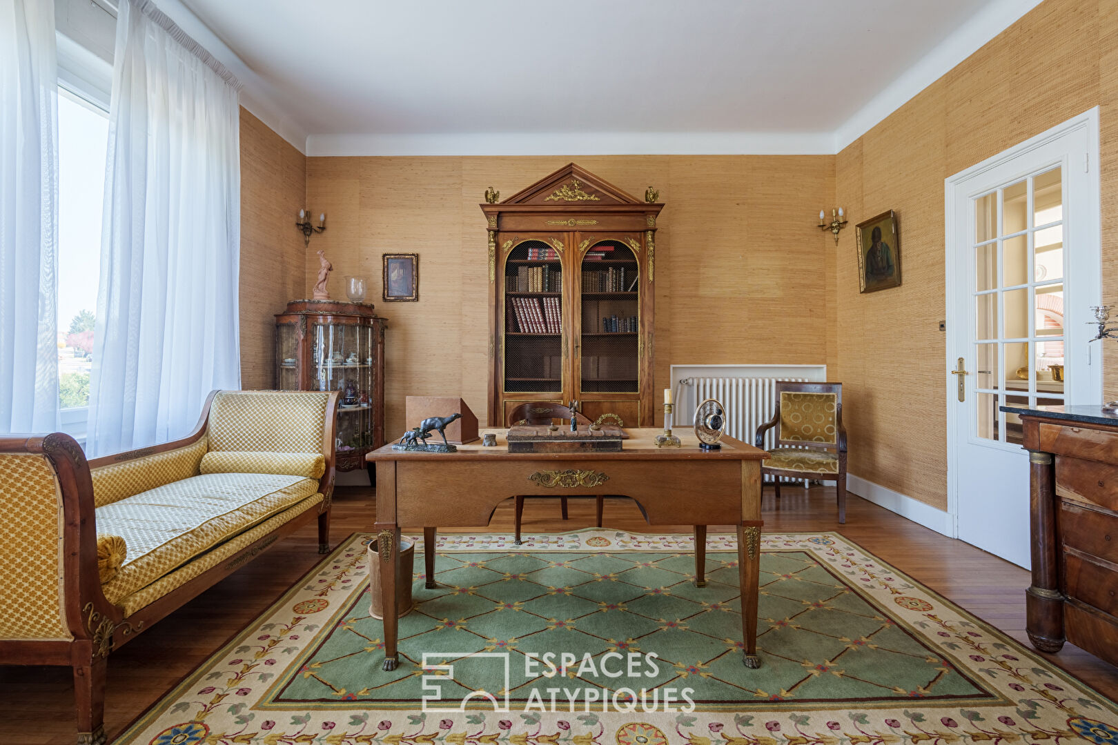 Maison d’architecte et son parc avec étang