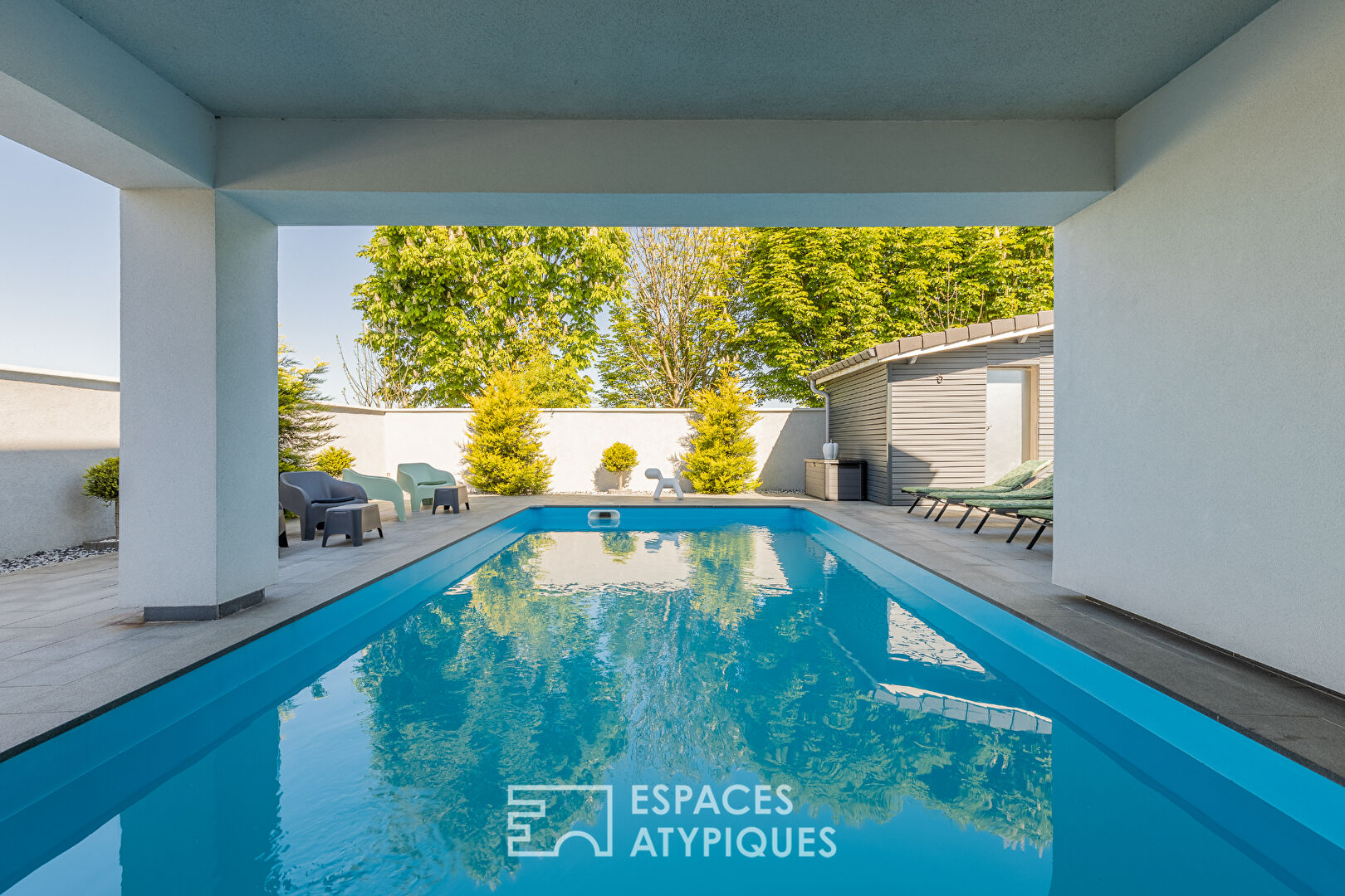 Maison d’architecte aux prestations haut de gamme