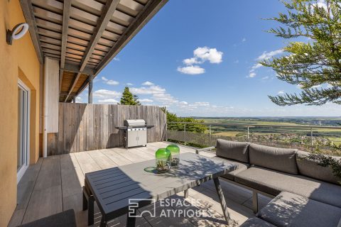 Maison familiale et sa vue panoramique