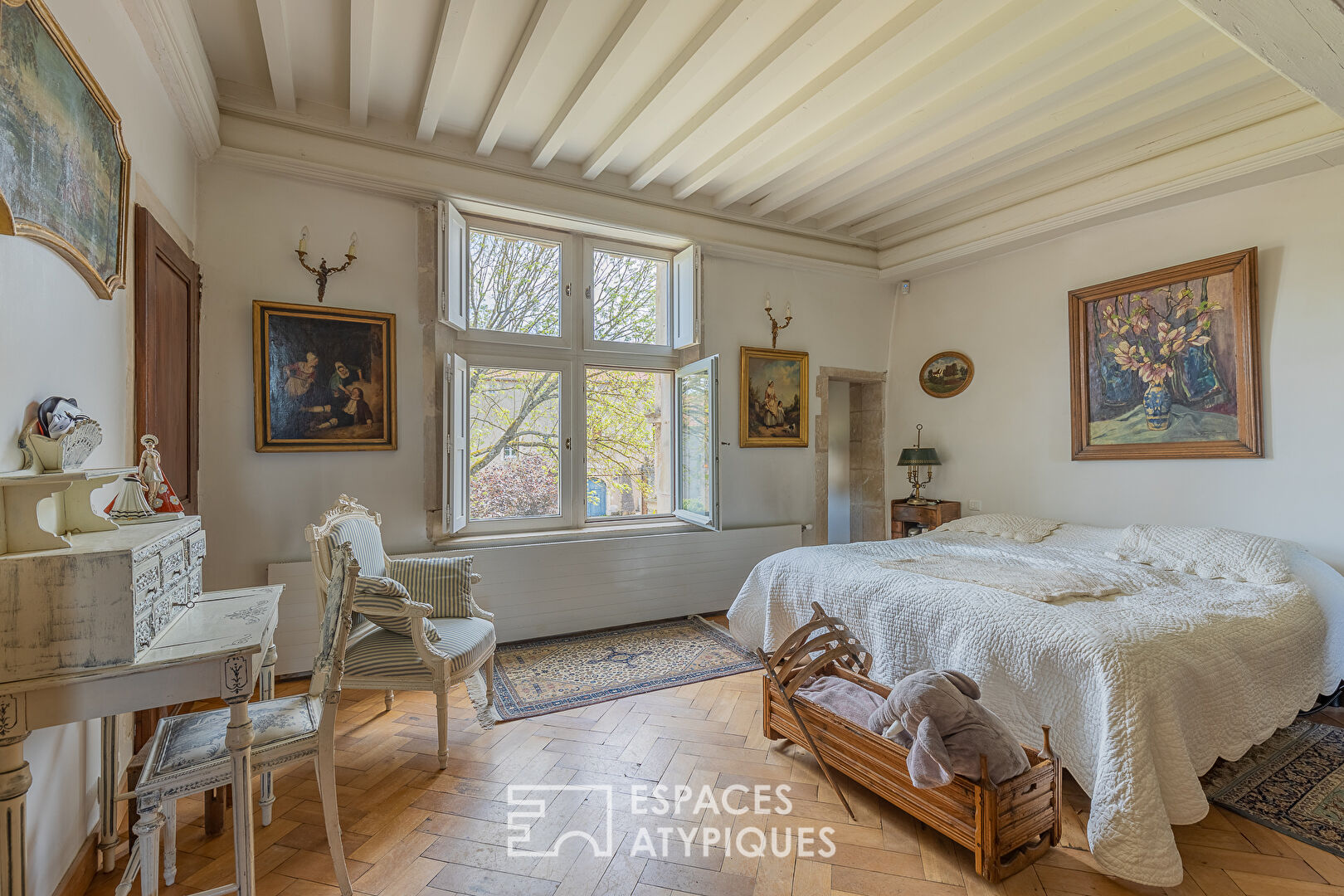 16th century property and its wooded garden