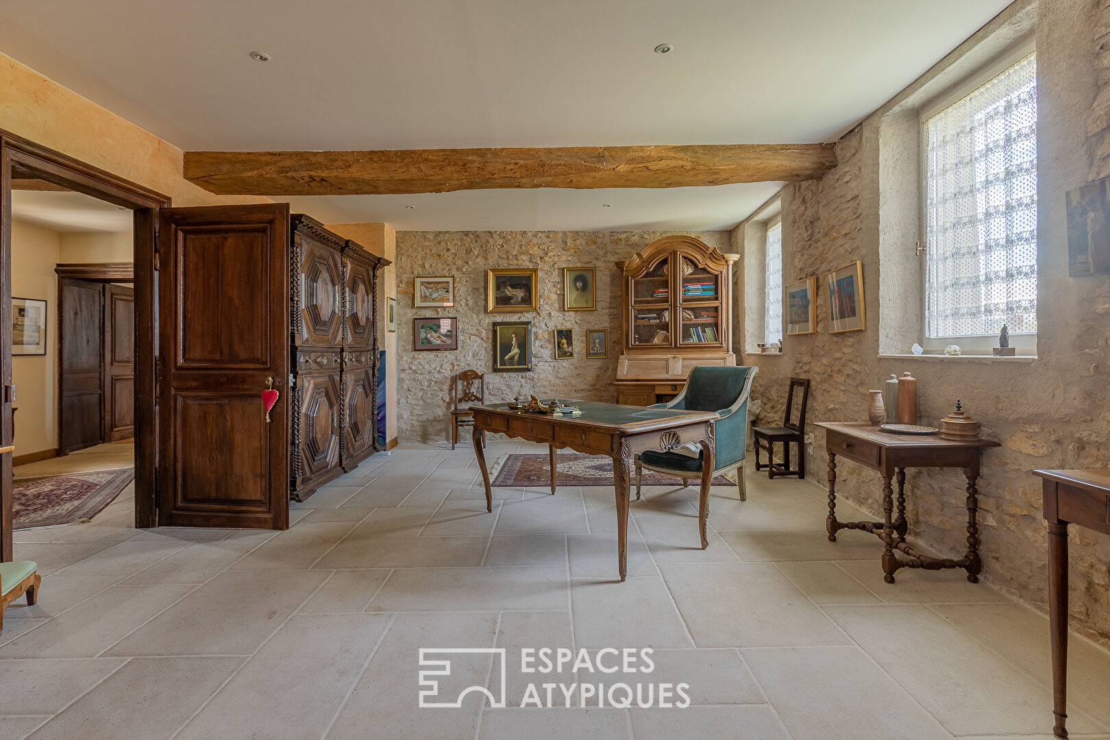 16th century property and its wooded garden