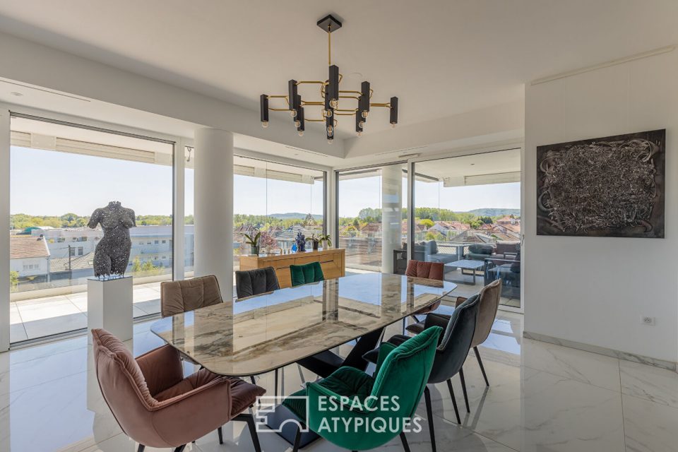 Penthouse d'exception et sa vue imprenable