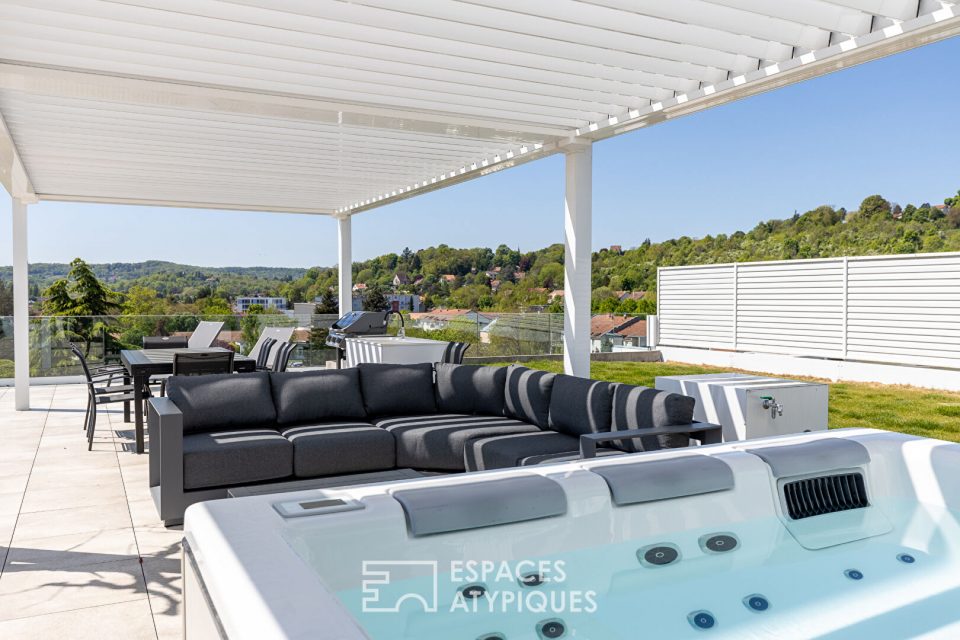 Penthouse d'exception et sa vue imprenable