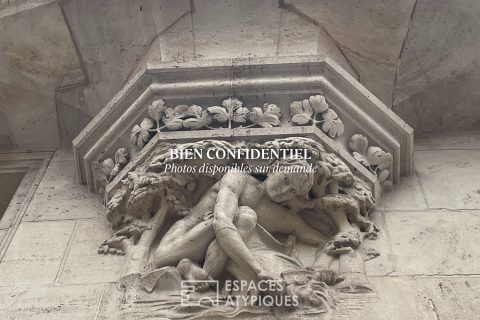 Appartement en coeur de ville et son jardin intimiste