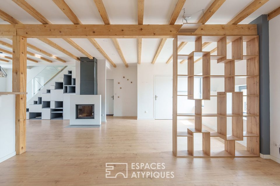 Duplex aux lignes contemporaines sous les toits de la Vieille Ville