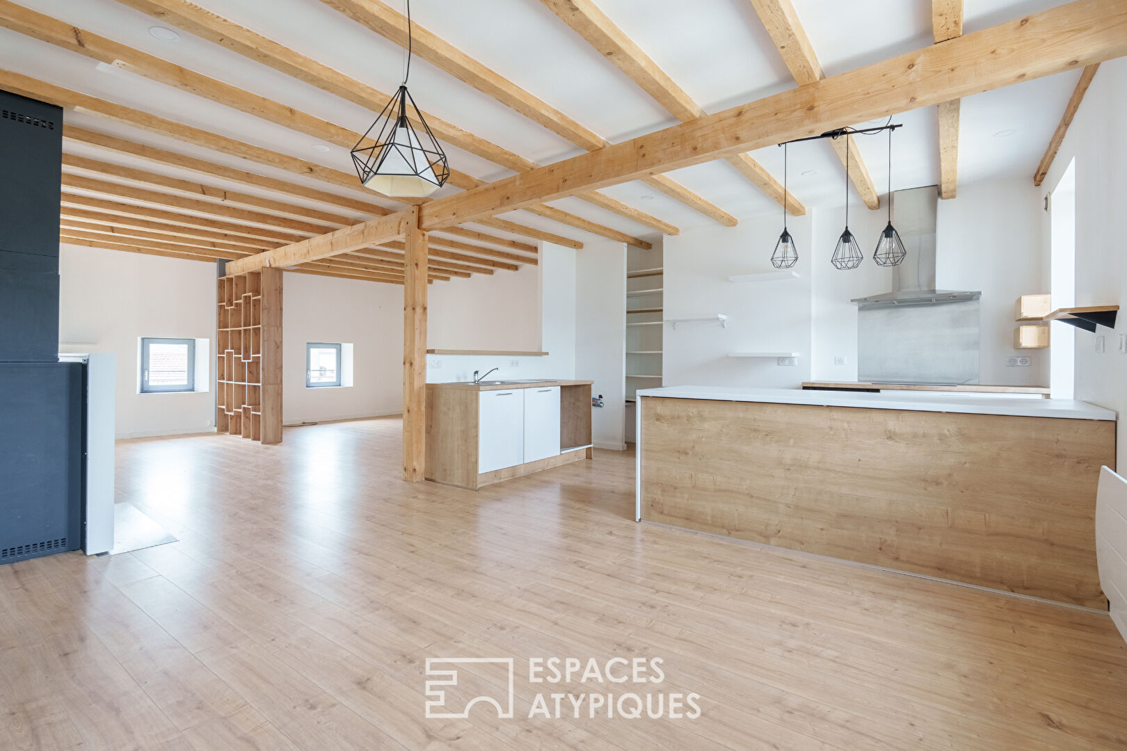 Duplex aux lignes contemporaines sous les toits de la Vieille Ville