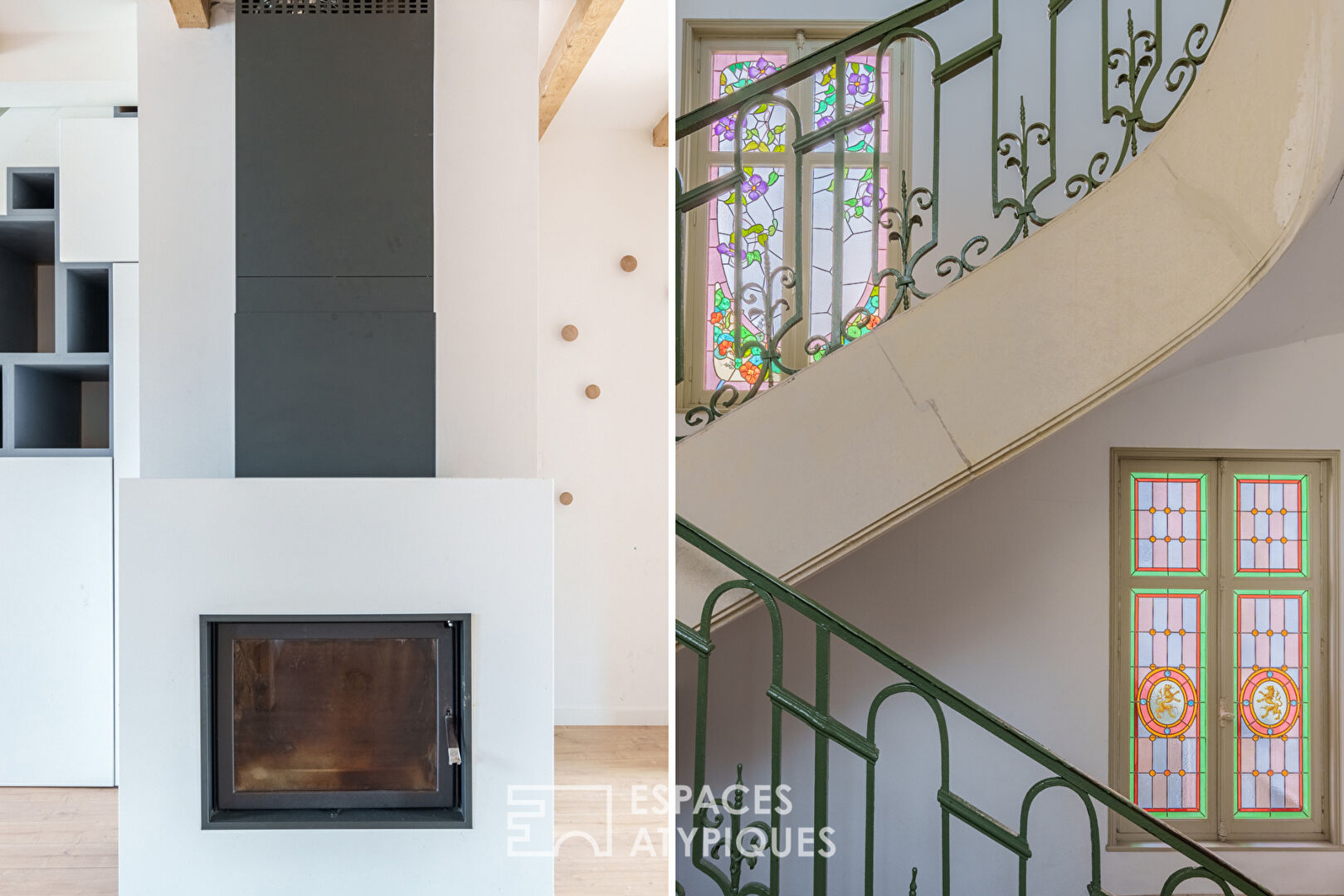 Duplex aux lignes contemporaines sous les toits de la Vieille Ville
