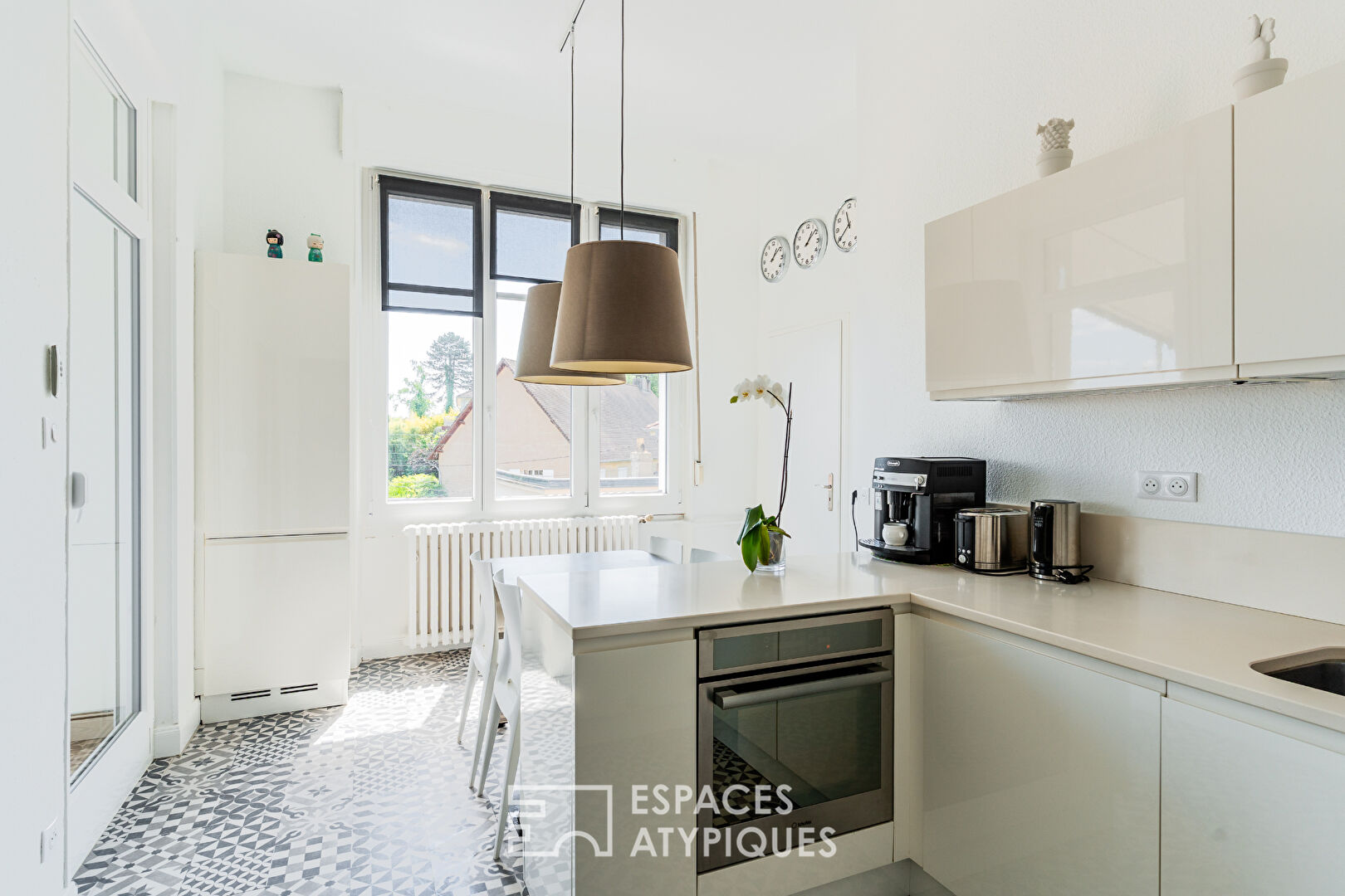 Appartement de charme avec vue dégagée dans un manoir