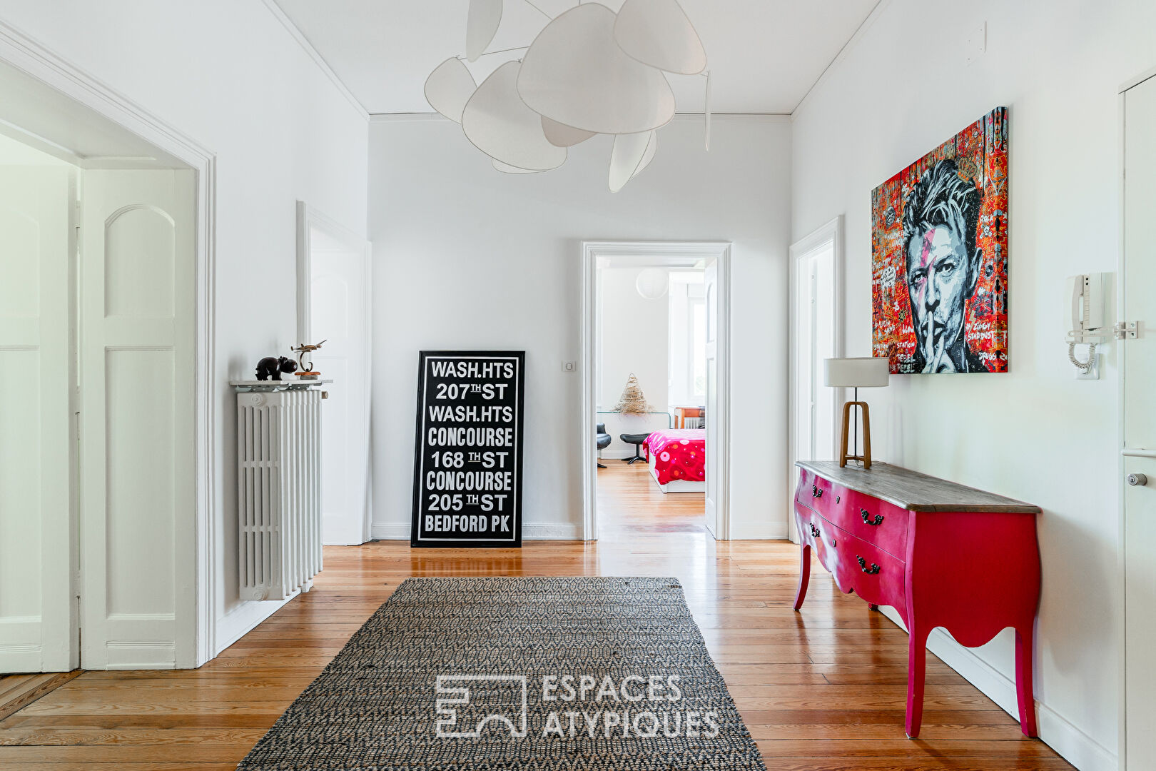 Appartement de charme avec vue dégagée dans un manoir