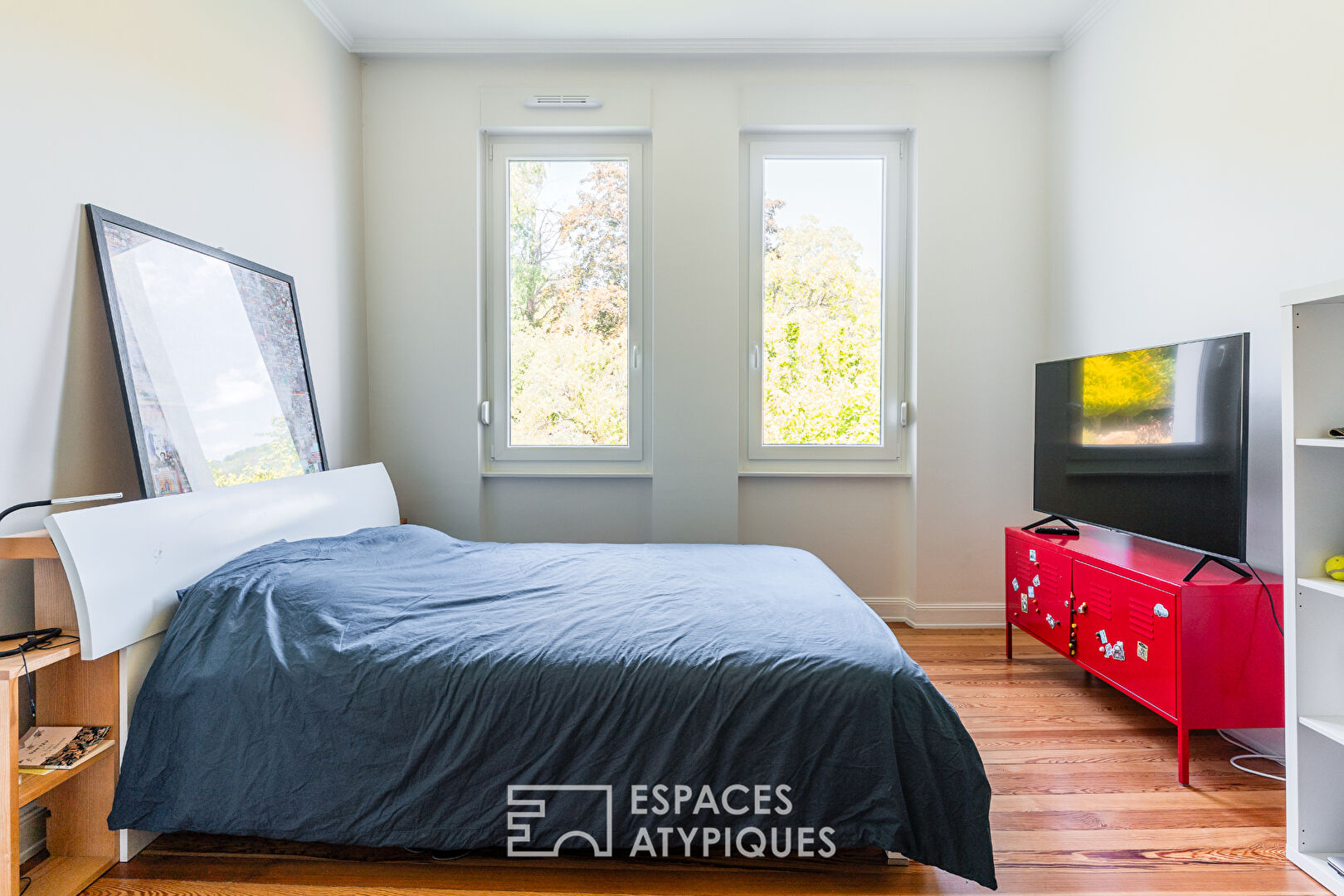 Appartement de charme avec vue dégagée dans un manoir