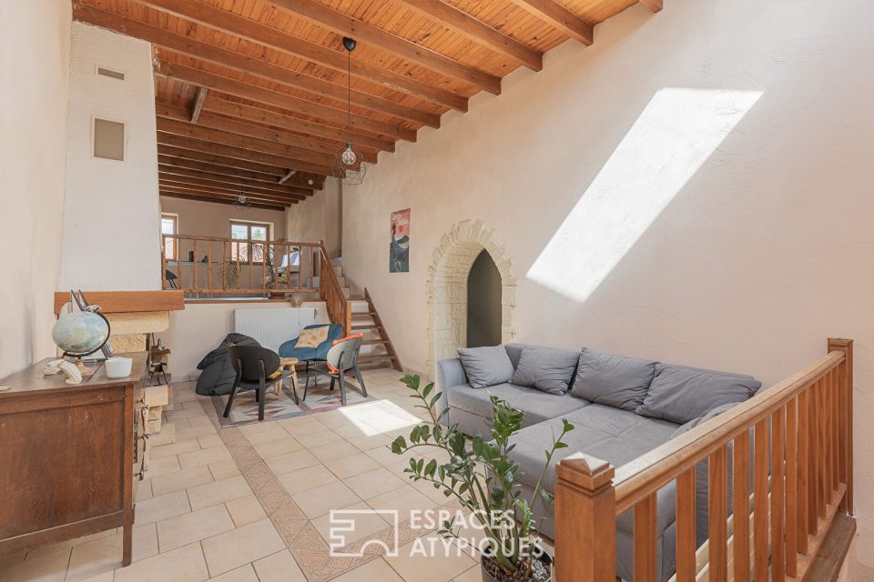 Maison avec appartement indépendant et piscine dans un écrin de verdure