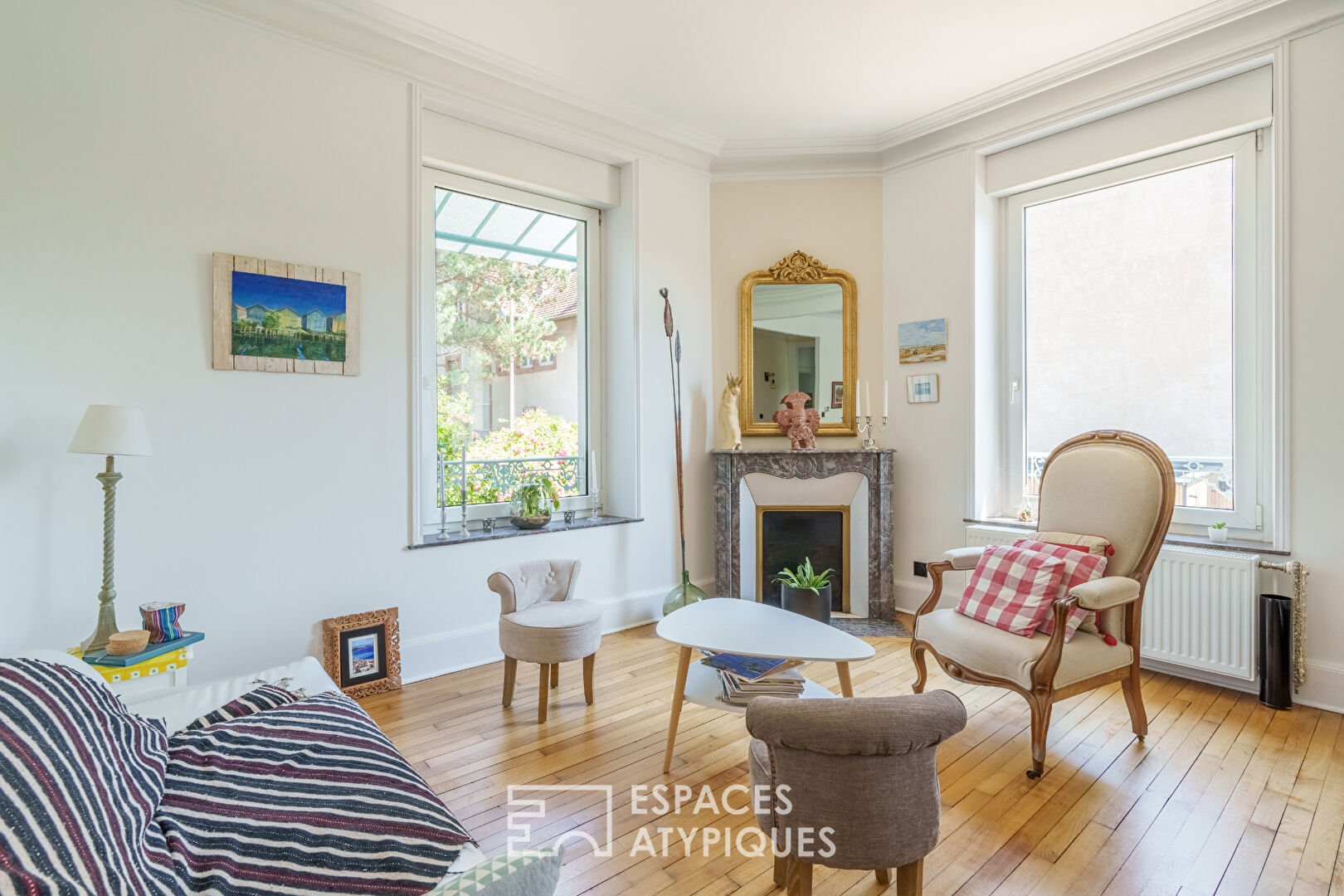 Elégante rénovation et son jardin en coeur de ville
