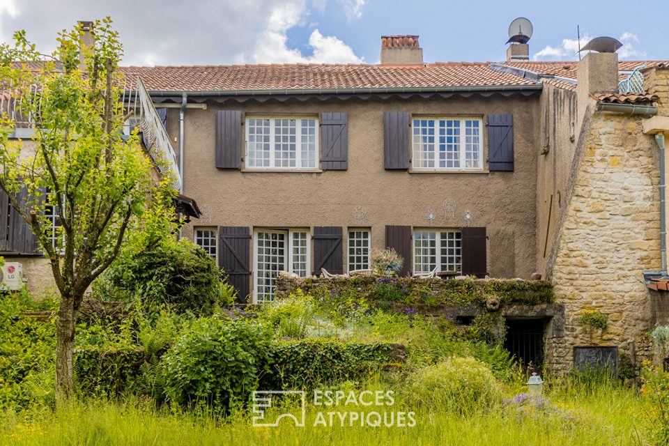 Maison lorraine à réinventer et son jardin bucolique