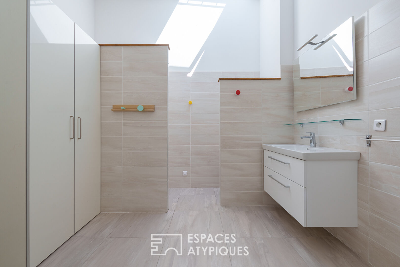 Triplex et son jardin comme une maison en coeur de ville