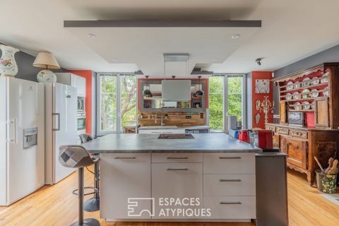 Apartment in a mansion with views of the Moselle