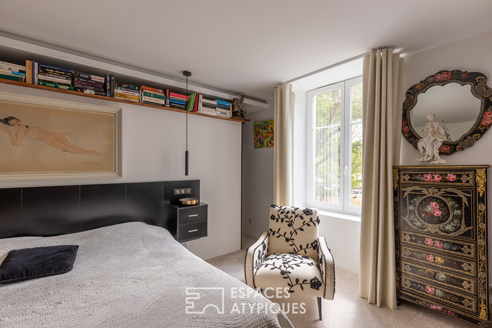 Apartment in a mansion with views of the Moselle