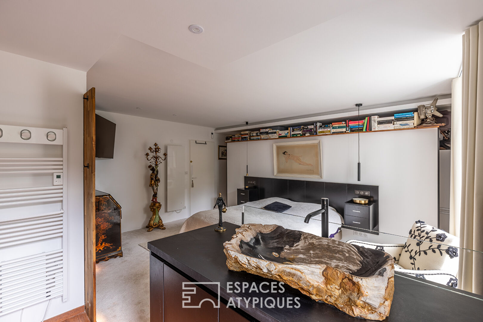 Apartment in a mansion with views of the Moselle