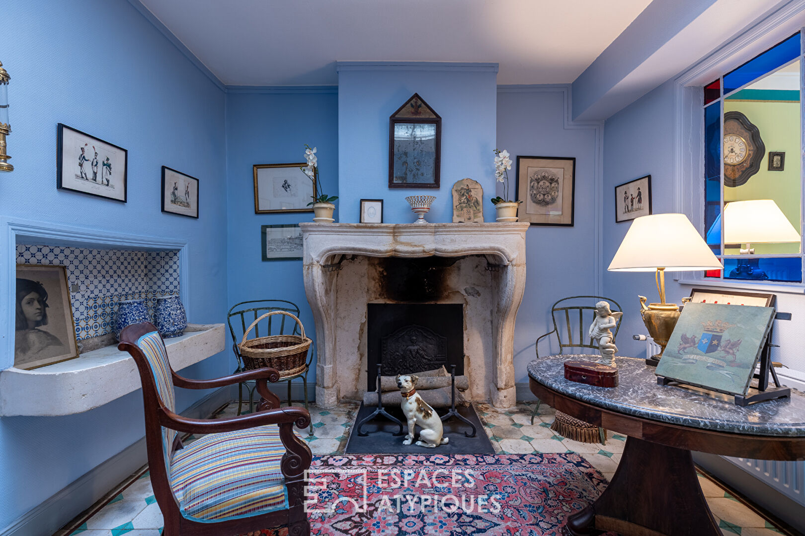 Character house from the late 17th century with a bucolic garden